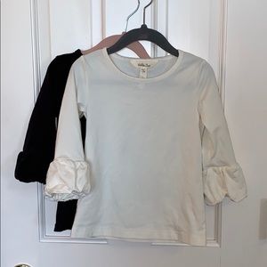 Matilda Jane undershirts with ruffle sleeves